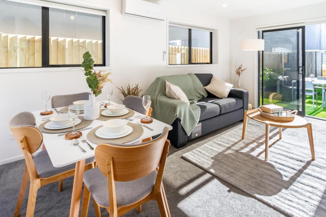 Modern Townhouse Cashel Street 2 Bed 2 Bath Apartment Christchurch Ngoại thất bức ảnh